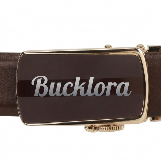 Bucklora Men's Brown  Belt